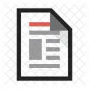 Newsletter Email Newspaper Icon