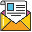 Newsletter Printing Report Icon
