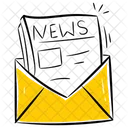 Mail Envelope Newsletter Icon