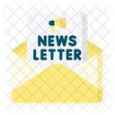 Newsletter Email Message Icon