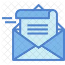 Newsletter Communications Template Icon