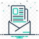 Newsletter Journal Magazine Icon