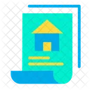 News Paper House For Sale Advertising Home For Sale Advertising Icon