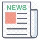 Newspaper Newsletter News Icon