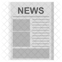 Newspaper News Article Icon