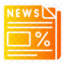 Newspaper Article Journal Icon