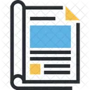 Newspaper News Journal Icon