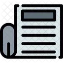 Newspaper Press Media Icon