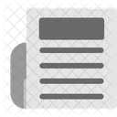 Newspaper Press Media Icon