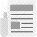 Newspaper Press Media Icon