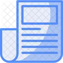 Newspaper Print Media Periodical Icon
