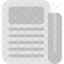 Newspaper Print Media Icon