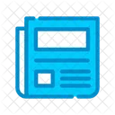 Newspaper Print Media Icon