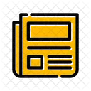 Newspaper Print Media Icon