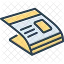 Newspaper Paper Journal Icon