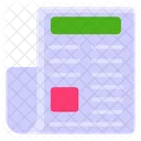 Newspaper Journal Reading Paper Icon