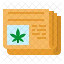 Cannabis Marijuana Journal Icon