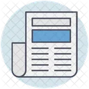 Business Newspaper Article Icon