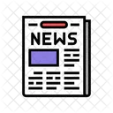 Newspaper News Articles Icon