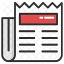 Newspaper Newsletter Article Icon