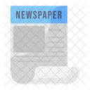 Newspaper Stock Market News Press Release Icon