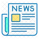 Newspaper News Events Icon