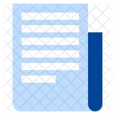 Newspaper Journal Report Icon
