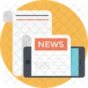 News Paper Documents Icon