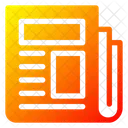 Newspaper Article Journal Icon