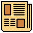 Newspaper Interface Journal Icon