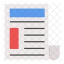 News Article Paper Icon