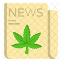 News Cannabis Marijuana Icon
