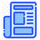Newspaper Article Document Icon