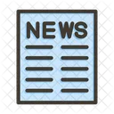 News Article Paper Icon