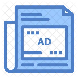 Newspaper Ad  Icon