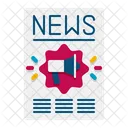 Newspaper Ad Print Advertising Print Ad Icon