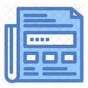 Newspaper Ad  Icon