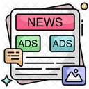 Newspaper Ad  Icon