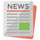 Newspaper Advertising Display Icon