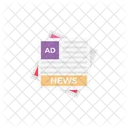 Ads News Advertisement Icon