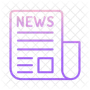 Newspaper Advertisement Newspaper News Icon