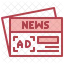 Newspaper Advertising  Icon