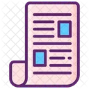 Newspaper Article  Icon