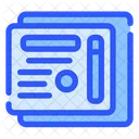 Newspaper Document Page Icon