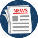 Journalism Press News Headlines Icon