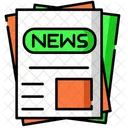 Newspaper News Article Icon