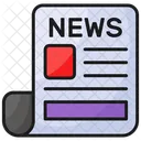 Newspaper News Media Icon