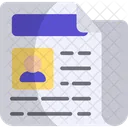 Newspaper Publication Information Icon