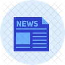 Newspaper  Icon