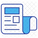 Newspaper News Article Icon